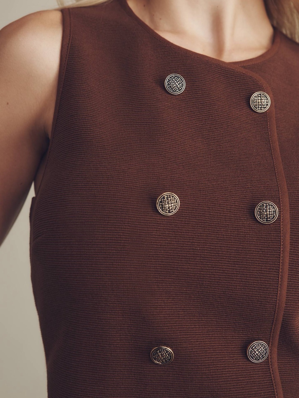Anthropologie - Dolan Left Coast Structured Vest - XS ✨ - Picture 3 of 14